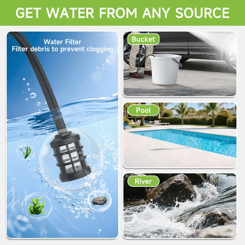 Aetriva™ HydroJet 21V Cordless High-Pressure Power Washer