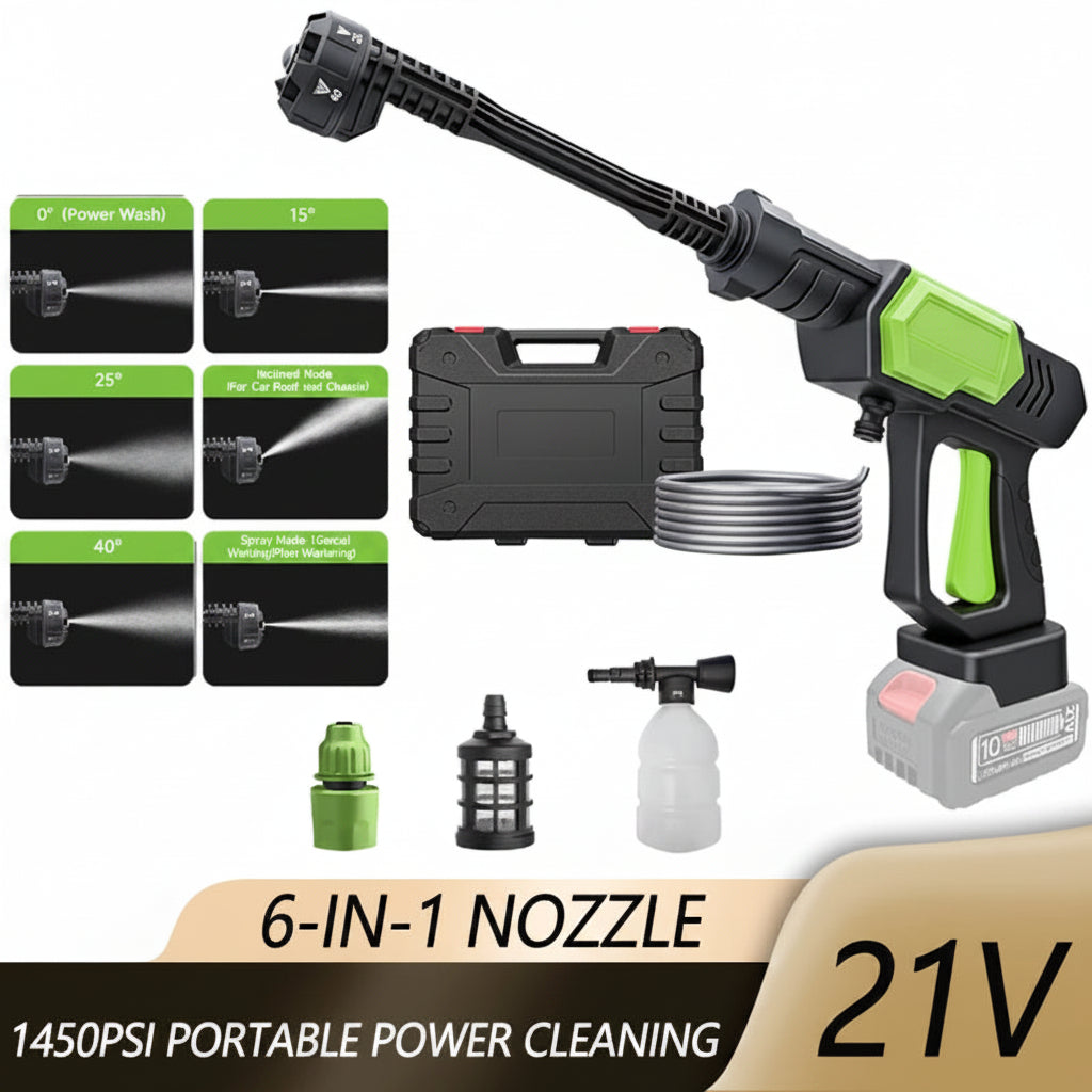 Aetriva™ HydroJet 21V Cordless High-Pressure Power Washer