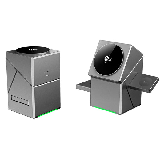Aetriva™ 3-in-1 Rotating Magnetic Wireless Charging Station