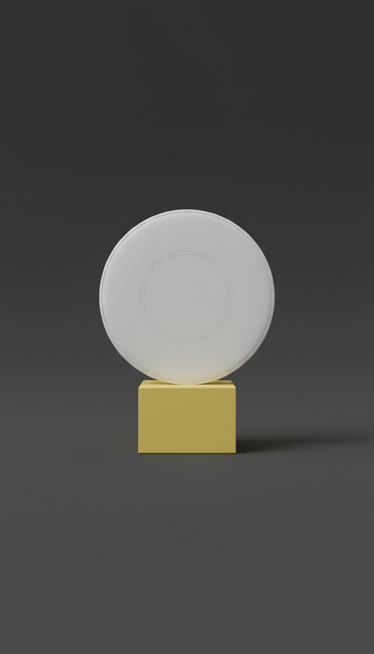 Wireless Charging Pad with Glass Top